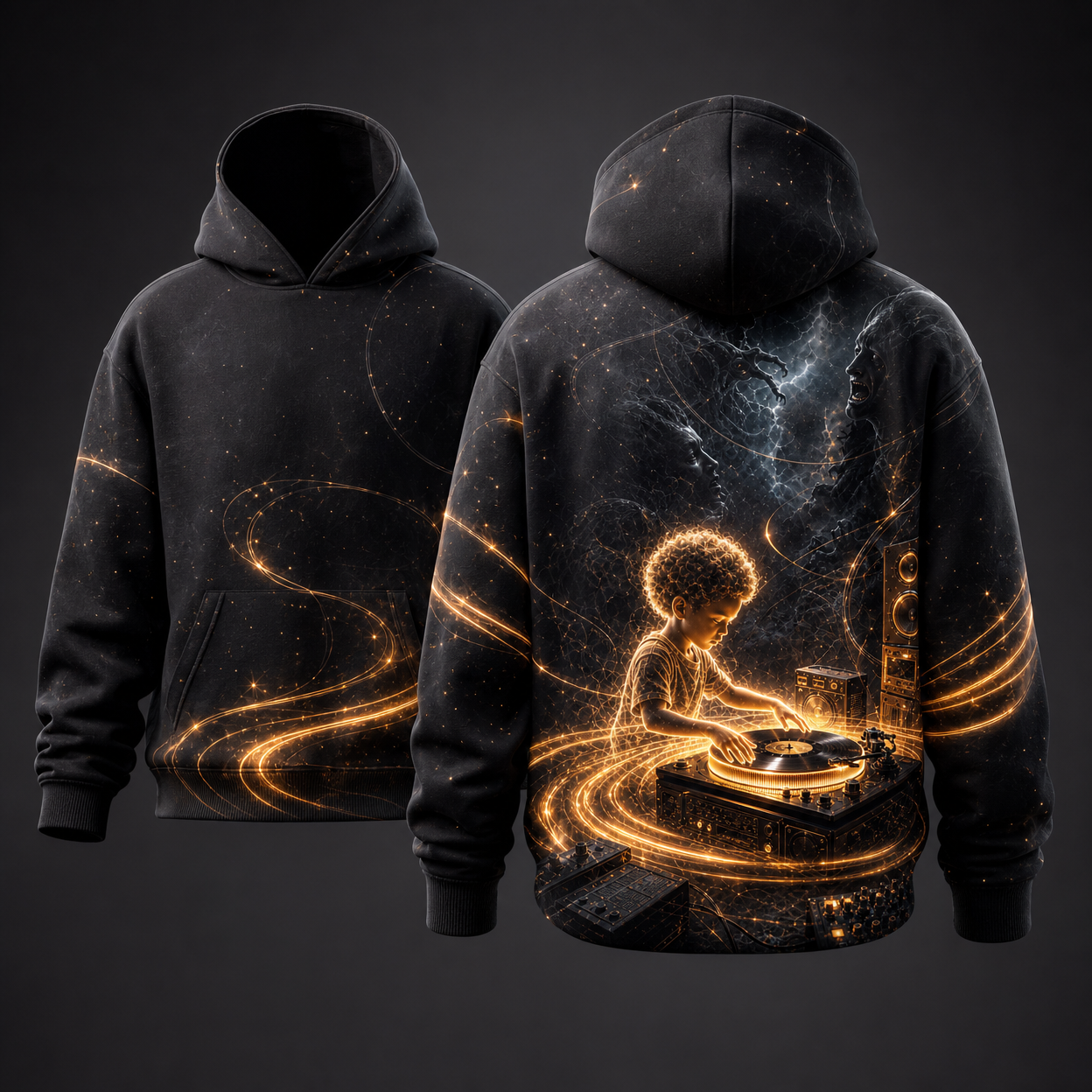 DJ Studio Hoodie - Black